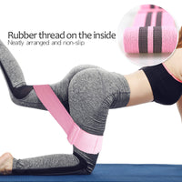 Adjustable Yoga Resistance Band To Stretch The Resistance Ring