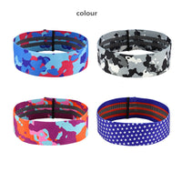 Anti-slip yoga camouflage color resistance band