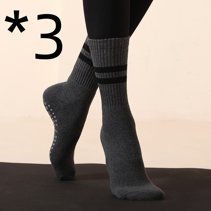 Pilates Socks Fitness Socks Stockings Non-slip Yoga