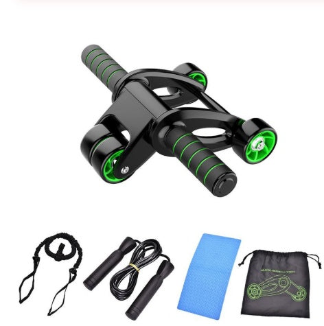 4 in 1 skipping rope abdomen wheel