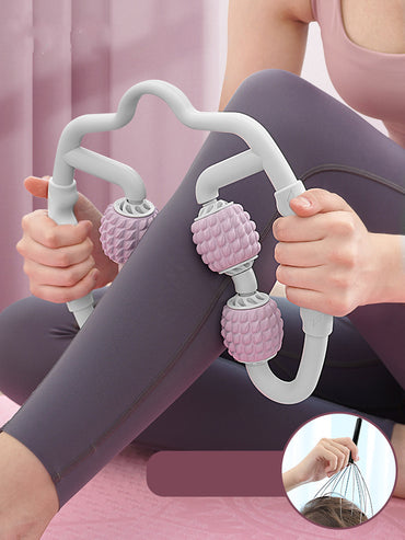 Apple-shaped Ring Leg Clamp Multi-function Roller Foam Shaft